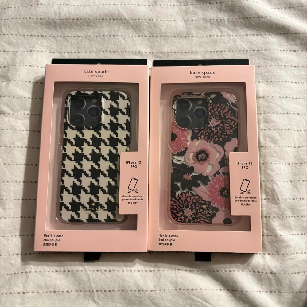 Kate Spade iPhone 13 Pro phone case x2